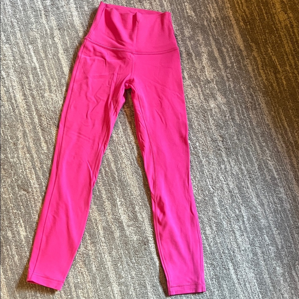 lululemon Hot Pink Leggings